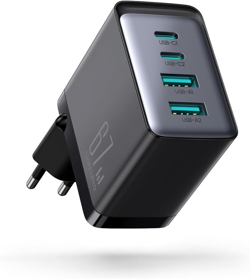 JOYROOM TCG02 GaN Ultra 67W 2C2A Fast Charger+100W C to C Cable 1.2m