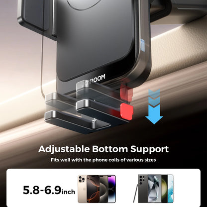 JOYROOM JR-ZS241S Wireless Car Charger Holder-Black