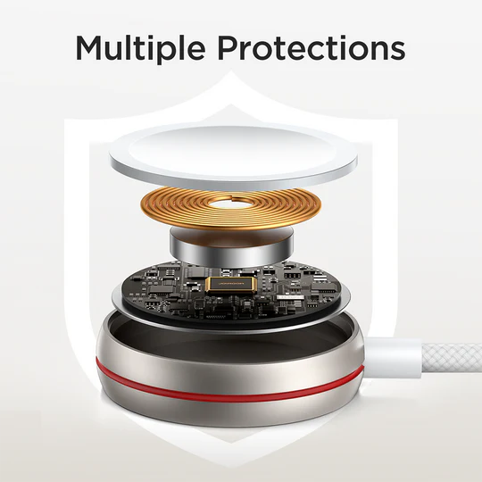 JOYROOM S-IW011 iP Watch Magnetic Charging Cable (USB-C) 1.2m-White