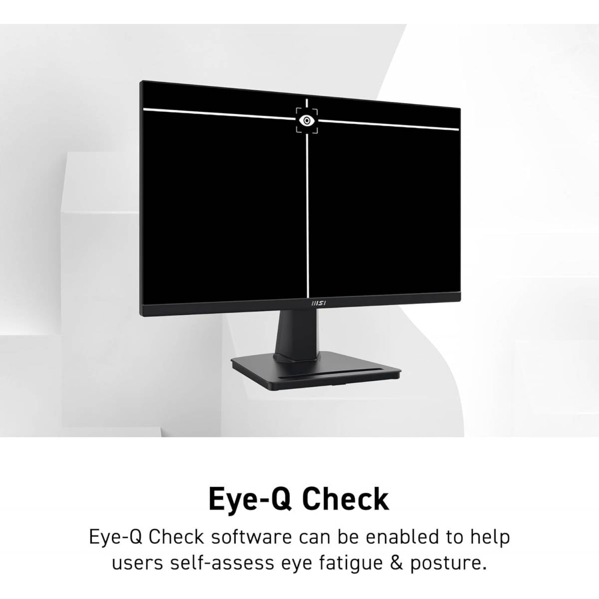 MSI PRO MP225V,22-inch VA 1920 x 1080 (FHD) Computer Monitor, 100Hz, Adaptive-Synch, HDMI, Video Port, VESA Mountable, Tilt, 1ms, Black /2 Years Warranty