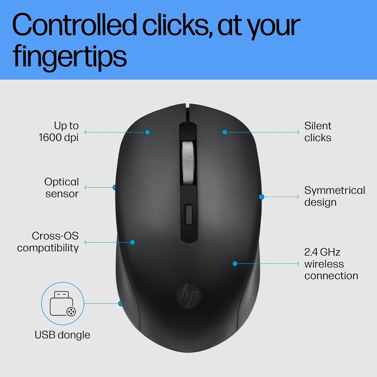 HP WIRELESS MOUSE S1000