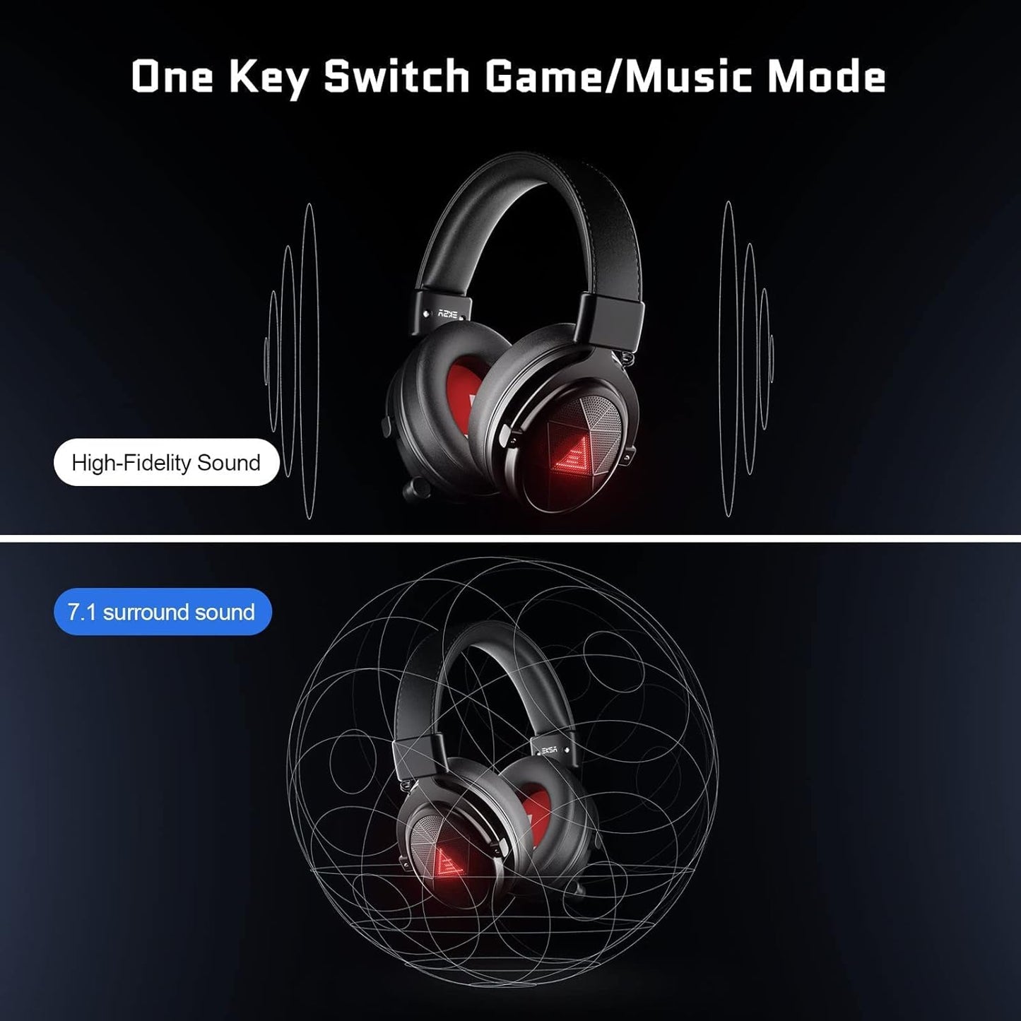 EKSA E910 5.8G Wireless Gaming Headset