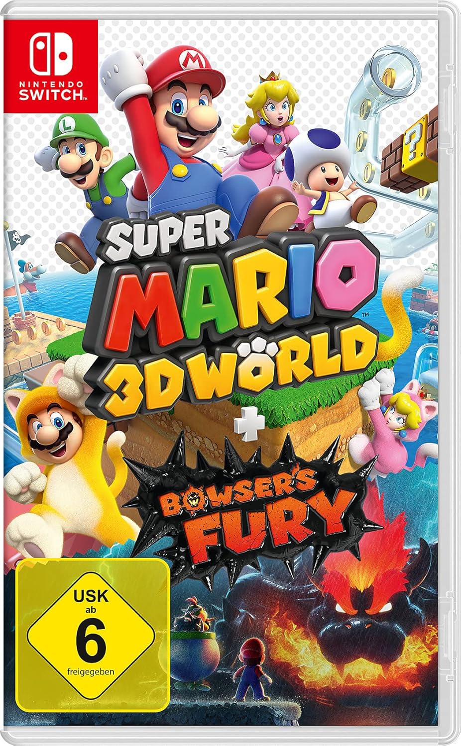 SUPER MARIO 3D WORLD + BOWSERS FURY NINTENDO SWITCH