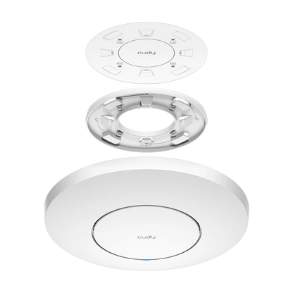 CUDY AP3000 AX3000 2.5G Wi-Fi 6 Access Point wall/ceiling-mounted