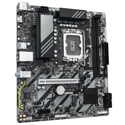 GIGABYTE B860M H Intel Core Ultra (Series 2), LGA 1851/DDR5/PCIe 5.0/2xM.2 - mATX Gaming MotherBoard