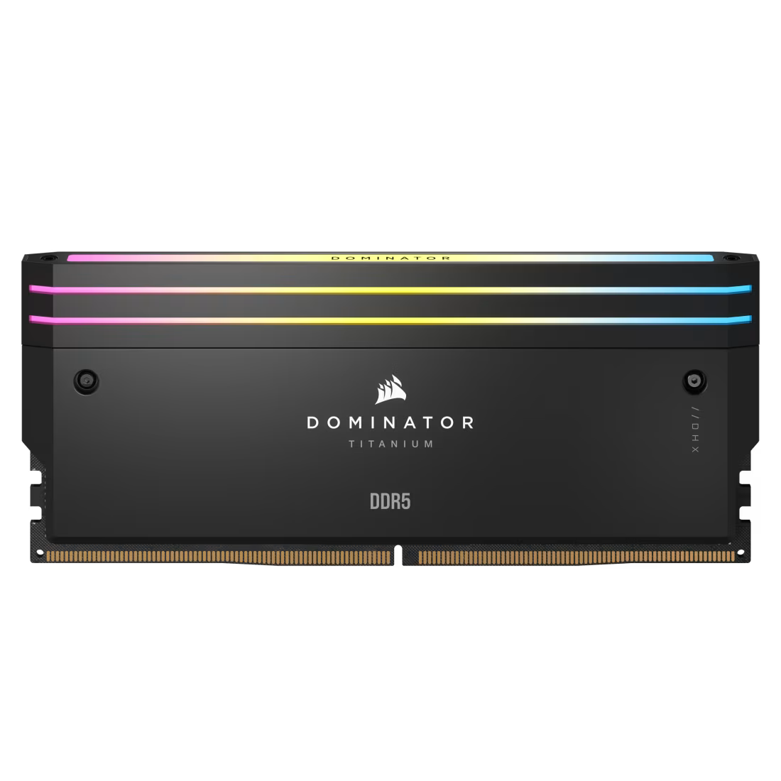 CORSAIR DOMINATOR TITANIUM RGB 32GB (2x16GB) DDR5 RAM 7200MT/s CL34 Memory Kit — Black