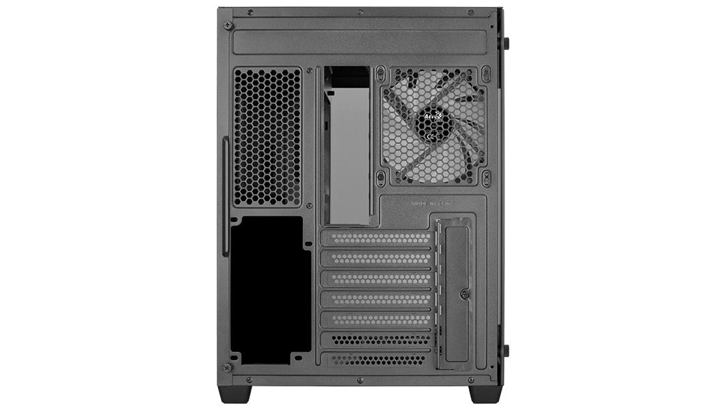 AeroCool Dryft ARGB Stylish w/ Panoramic View ATX Mid Tower Tempered Glass Gaming Case w/ 6 ARGB fans + 7-Port Fan PWM ARGB Hub