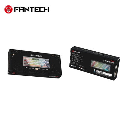 FANTECH ATOM PRO63 MK912 MECHANICAL GAMING KEYBOARD STELLAR EDITION MERCURY BLUE SWITCH