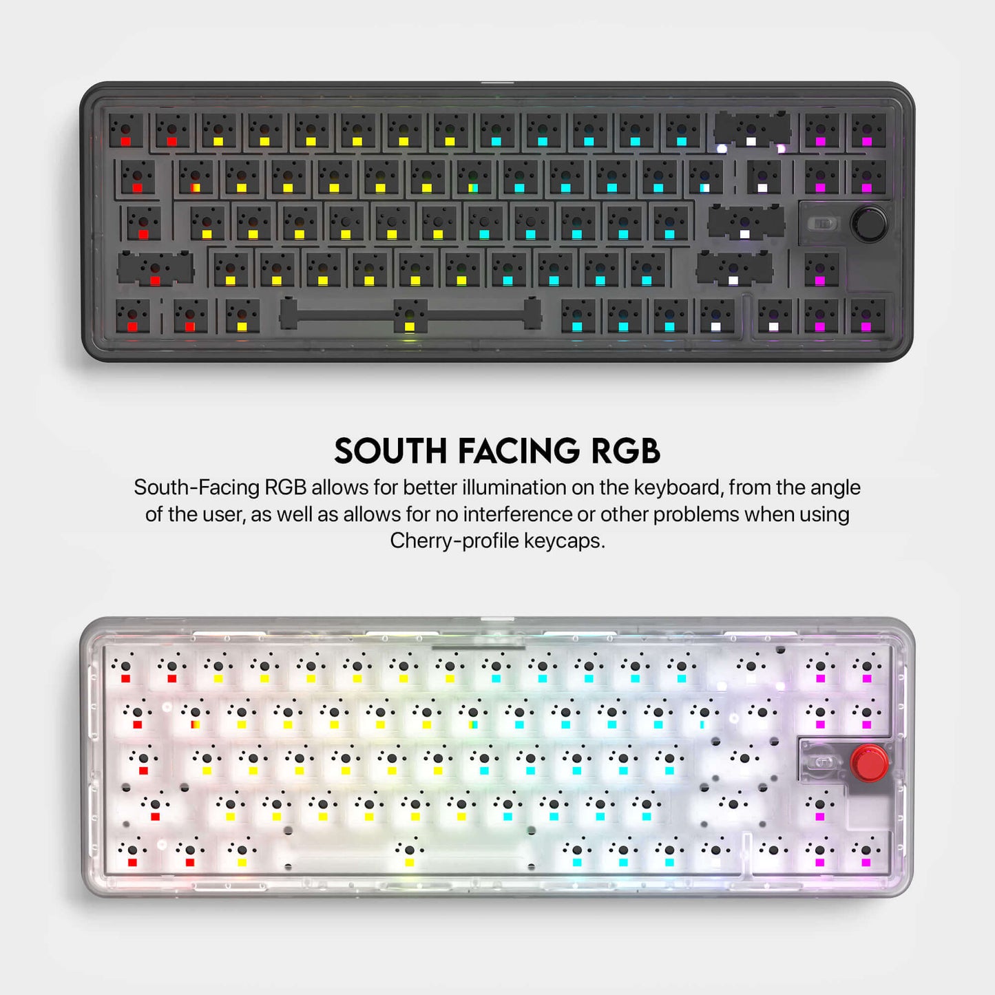 FANTECH MAXFIT70 MK911 Wireless 65% Mechinical Gaming Keyboard Grand Coblat  Milky Brown Switch