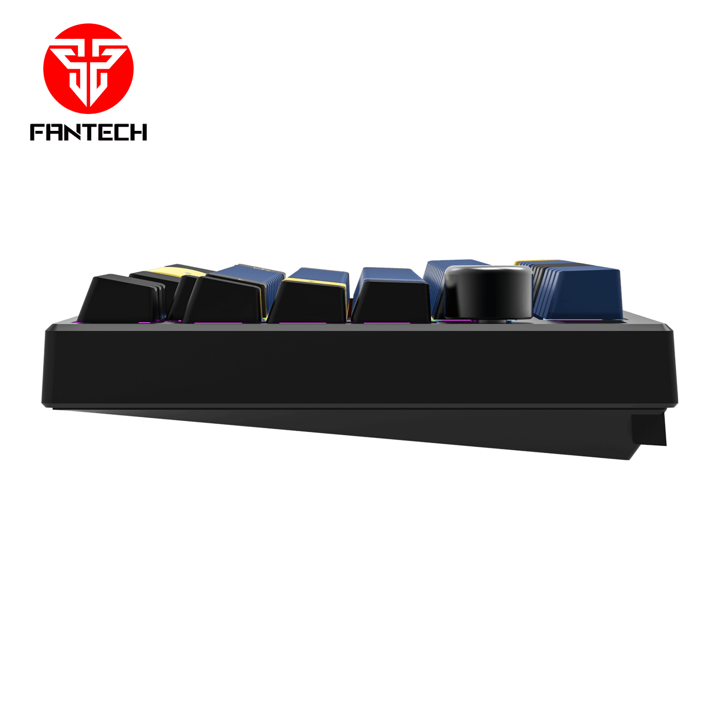 FANTECH MAXFIT81 MK910 VIBE EDITION GRAND COBALT RGB Modular Mechanical Gaming Keyboard Milky Switch