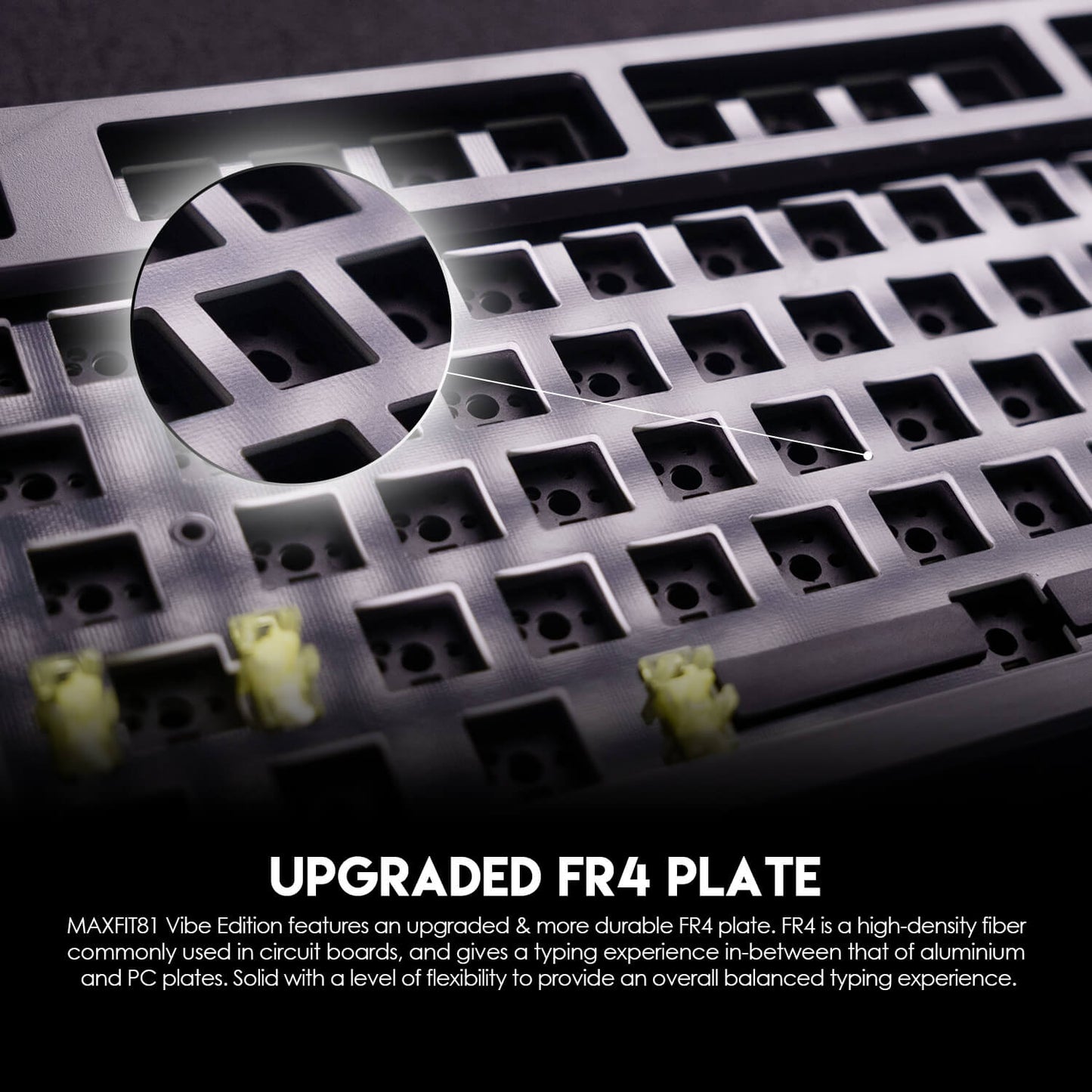 FANTECH MAXFIT81 MK910 VIBE EDITION GRAND COBALT RGB Modular Mechanical Gaming Keyboard Milky Switch