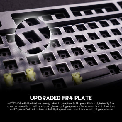 FANTECH MAXFIT81 MK910 VIBE EDITION GRAND COBALT RGB Modular Mechanical Gaming Keyboard Milky Switch