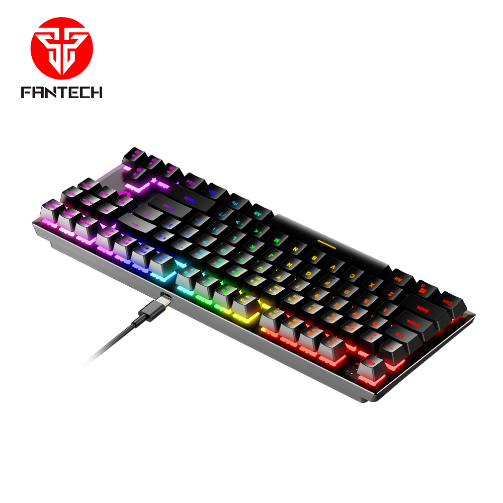 FANTECH MAXFIT87 MK856 RGB Mechanical Keyboard Blue Switch
