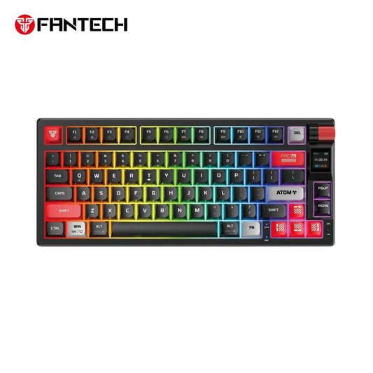 FANTECH MK917 ATOM PRO79 WIRELESS MECHANICAL GAMING KEYBOARD BLACK RED SWITCH