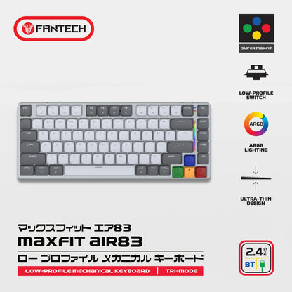 FANTECH SUPER MAXFIT AIR83 MK915 75% Low Profile Wireless Mechanical Keyboard
