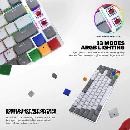 FANTECH SUPER MAXFIT AIR83 MK915 75% Low Profile Wireless Mechanical Keyboard