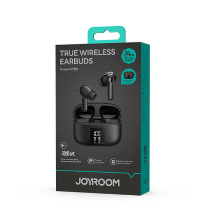 JOYROOM JR-FN3 ANC+ENC True Wireless Bluetooth Earphones Black