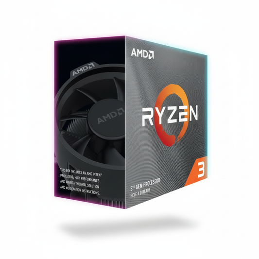 AMD Ryzen™ 3 3100 CPU, 4 Cores 8 Threads Up To 3.9GHz Processor