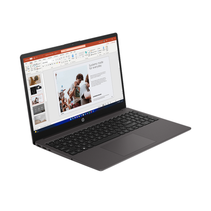 Laptop HP Essential 250 G10 Notebook Intel® Core™ i5-1334U 10 Cores, 16GB DDR4 (Customized), 512 GB SSD, 15.6" FHD anti-glare, 250 nits - Dark Ash Silver