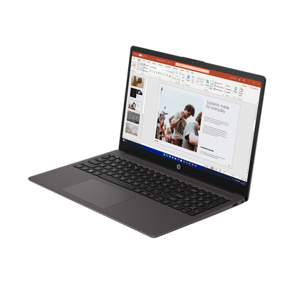 Laptop HP Essential 250 G10 Notebook Intel® Core™ i5-1334U 10 Cores, 16GB DDR4 (Customized), 512 GB SSD, 15.6" FHD anti-glare, 250 nits - Dark Ash Silver