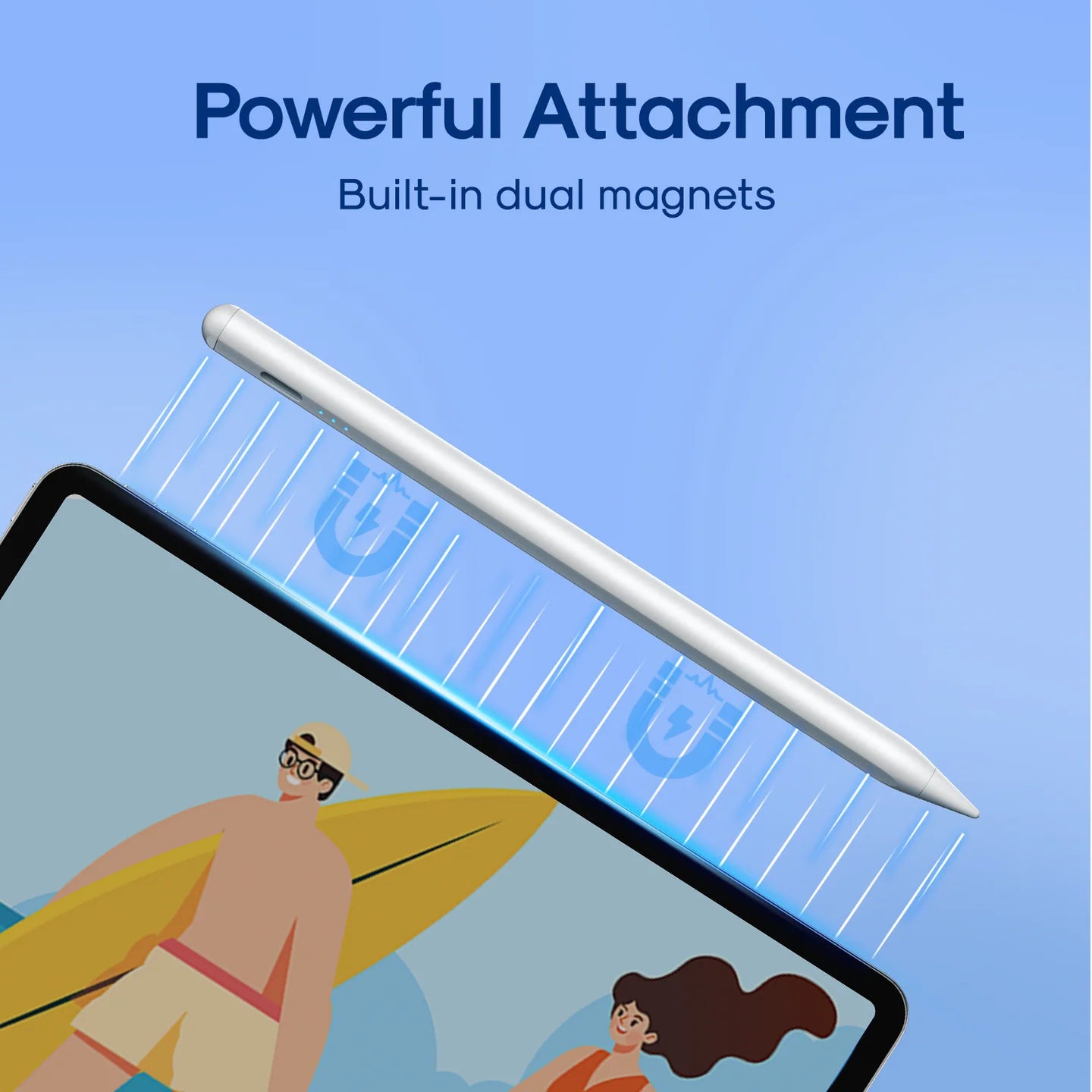 JOYROOM JR-X9S Active Stylus Pen  (with Replacement Tip*2)