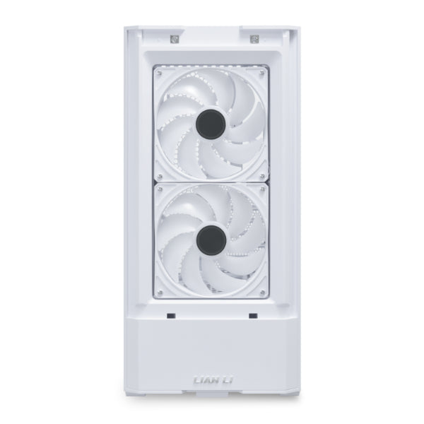 Lian Li LANCOOL 207 (207RW) MESH (White) ARGB ATX Mid Tower Tempered Glass Gaming Case W/ Type-C & (Front 2x140mm ARGB Fans + 2x120mm PWM Fan On PSU Shroud)