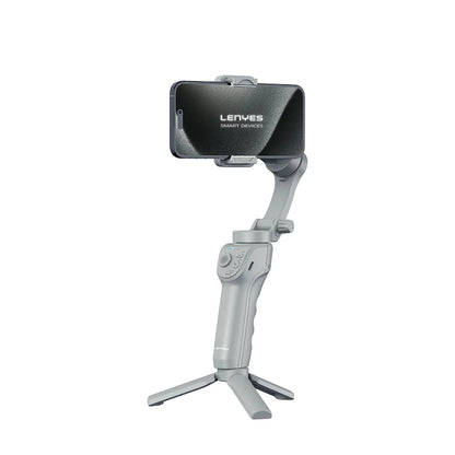 Lenyes LPH105 LENYES 3-Axis Gimbal Stabilizer Smartphone Intelligent Face Tracking With Adjustable Fill Light Tripod Bluetooth 5.2