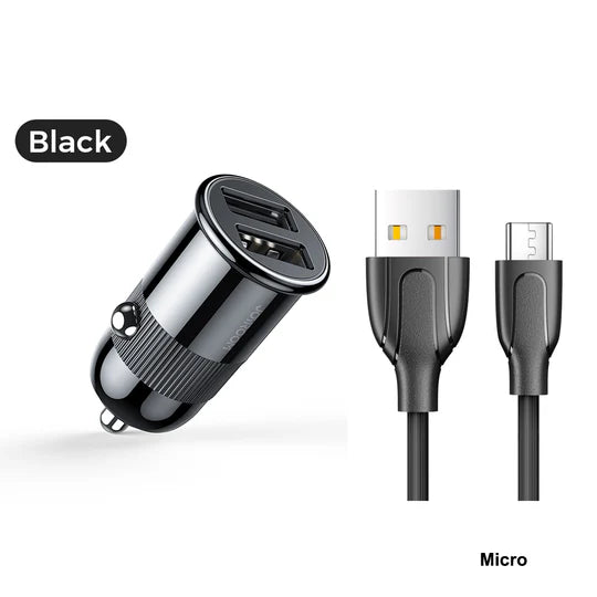 JOYROOM C-A06 Dual USB Car Charger