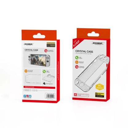 DOBE TNS-1133B Crystal PC Case For Nintendo Switch V1 / V2 / OLED