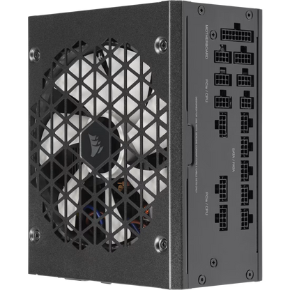 Corsair RM1000x Shift 1000W, ATX (ATX 3.0) Fully Modular Power Supply, 80+ Gold Certified w/ Side Mounted Modular Connections Panel & PCIe 5.0 12VHPWR Cable