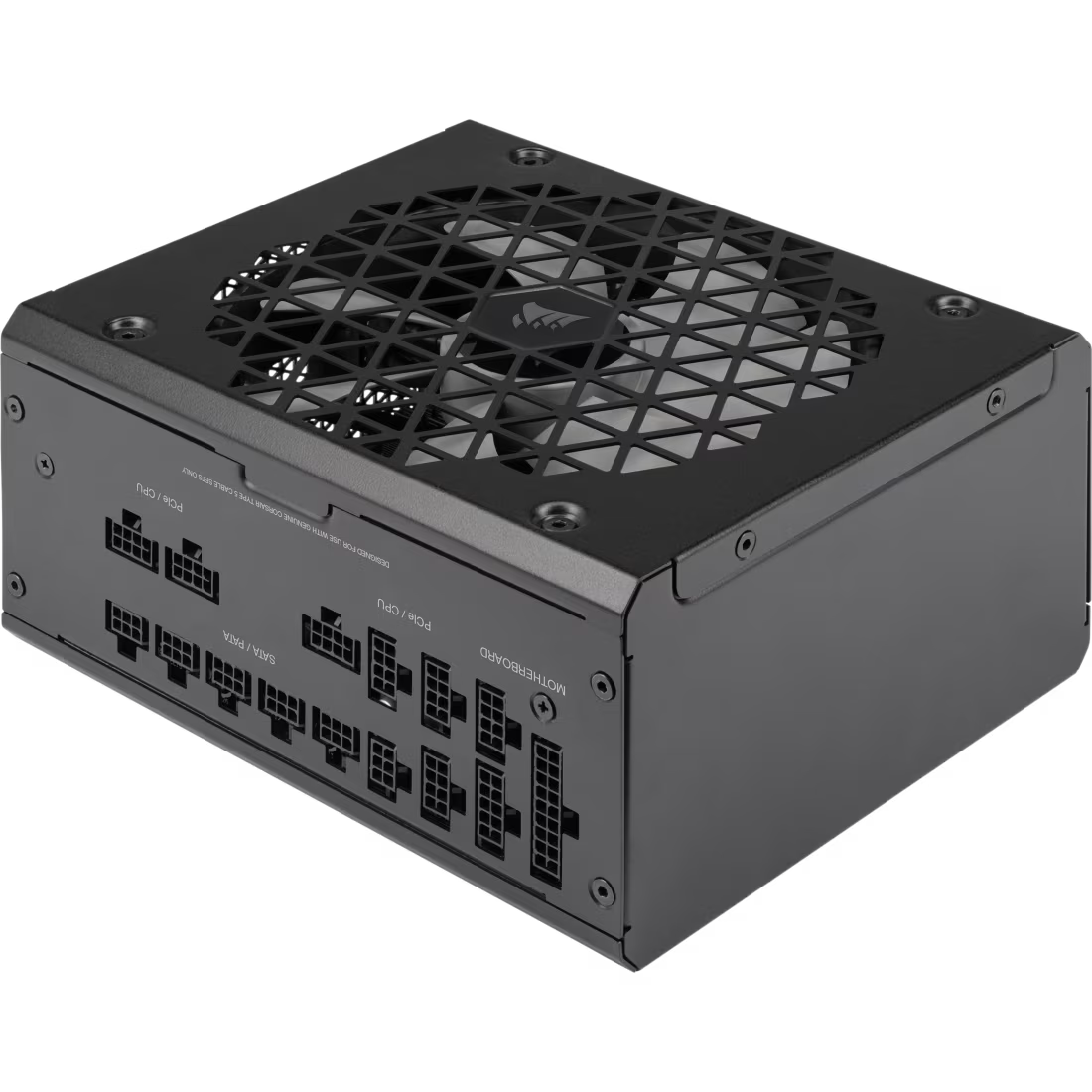 Corsair RM1000x Shift 1000W, ATX (ATX 3.0) Fully Modular Power Supply, 80+ Gold Certified w/ Side Mounted Modular Connections Panel & PCIe 5.0 12VHPWR Cable