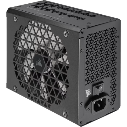 Corsair RM1200x Shift 1200W, ATX (ATX 3.0) Fully Modular Power Supply, 80+ Gold Certified w/ Side Mounted Modular Connections Panel & PCIe 5.0 12VHPWR Cable