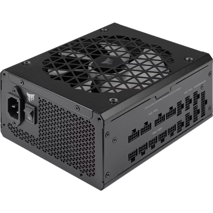 Corsair RM1200x Shift 1200W, ATX (ATX 3.0) Fully Modular Power Supply, 80+ Gold Certified w/ Side Mounted Modular Connections Panel & PCIe 5.0 12VHPWR Cable