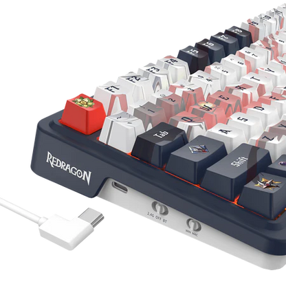 REDRAGON K686 PRO SE 98 Keys Wireless Gasket RGB Gaming Keyboard