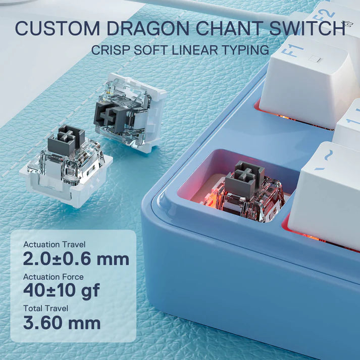 REDRAGON STAR BLADE K707 Gasket Wired Mechanical Keyboard