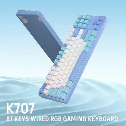 REDRAGON STAR BLADE K707 Gasket Wired Mechanical Keyboard