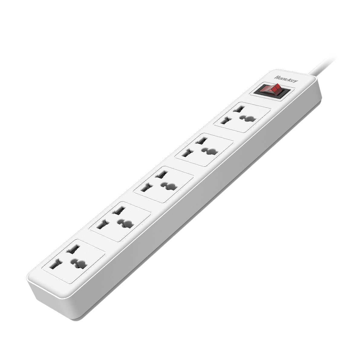 HUNTKEY SSZ501 5 Port UK Plug Power Strip