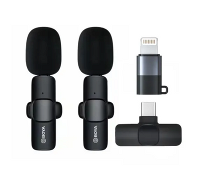 BOYA BY-MW3 Wireless Dual Microphone Type-C & Iphone