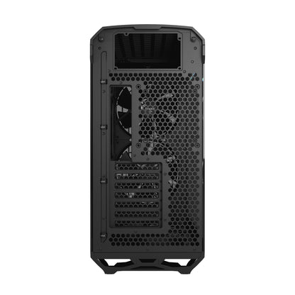 Fractal Design Torrent (Gray TG Light Tint) Mid-Tower Tempered Glass Gaming Case w/ Type-C & (Front) 2 x 180 mm + (Bottom) 3 x 140 mm Fans