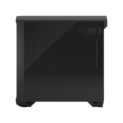 Fractal Design Torrent Compact (Black RGB TG Light Tint) Mid-Tower Tempered Glass RGB Gaming Case w/ Type-C & (Front) 2 x Prisma 180 mm