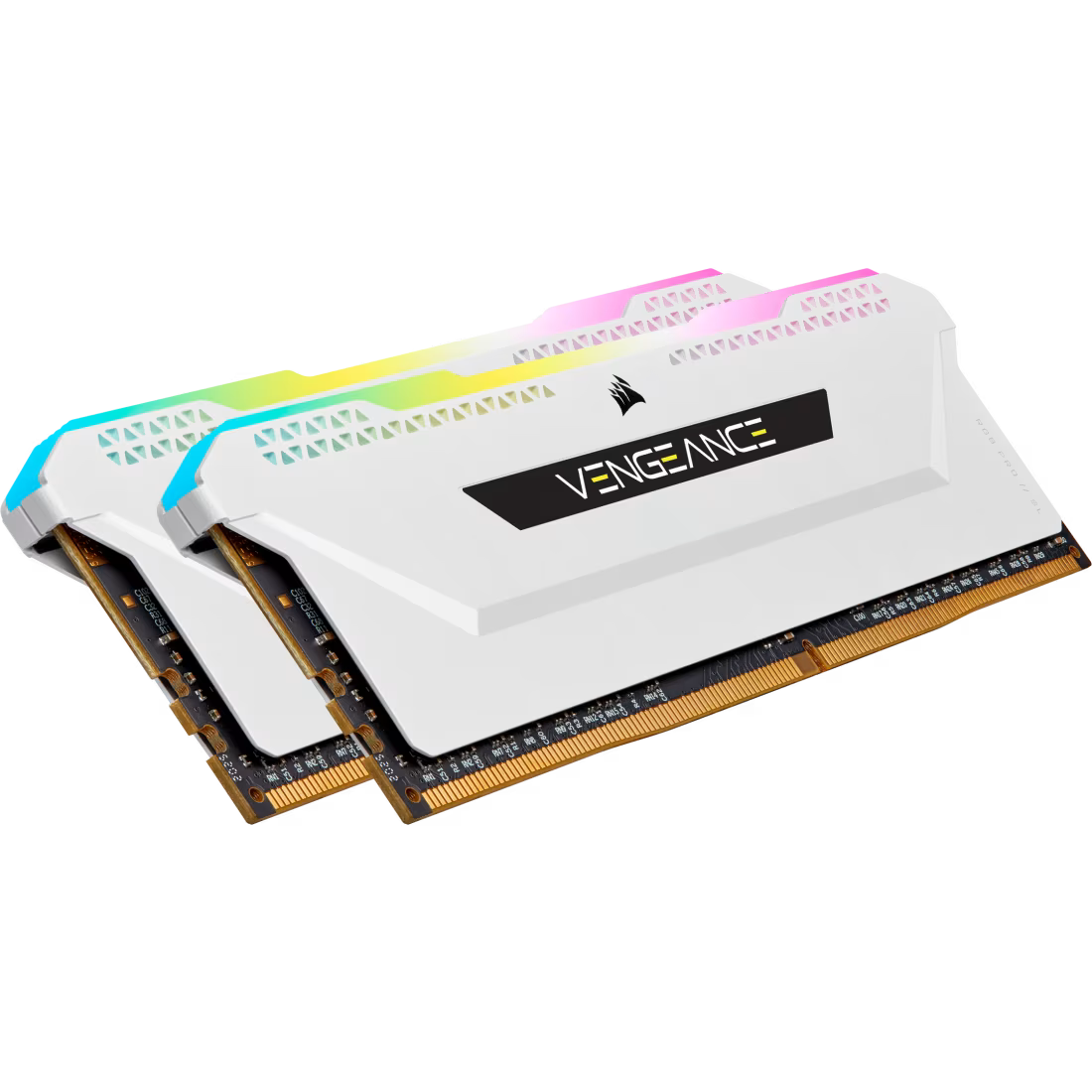 CORSAIR VENGEANCE RGB PRO SL 32GB (2x16GB) DDR4 RAM 3200MHz CL16 Memory Kit — White