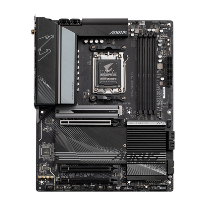 GIGABYTE X670 AORUS ELITE AX (WiFi 6E) AMD RYZEN 7000 Series AM5/DDR5/PCIe 5.0/4xM.2 - ATX Gaming MotherBoard