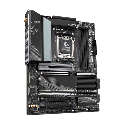GIGABYTE X670 AORUS ELITE AX (WiFi 6E) AMD RYZEN 7000 Series AM5/DDR5/PCIe 5.0/4xM.2 - ATX Gaming MotherBoard