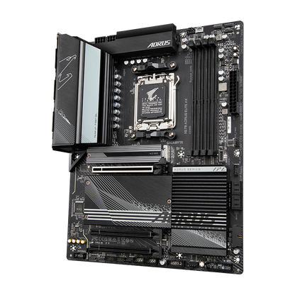 GIGABYTE X670 AORUS ELITE AX (WiFi 6E) AMD RYZEN 7000 Series AM5/DDR5/PCIe 5.0/4xM.2 - ATX Gaming MotherBoard