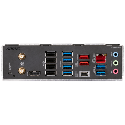 GIGABYTE X670 AORUS ELITE AX (WiFi 6E) AMD RYZEN 7000 Series AM5/DDR5/PCIe 5.0/4xM.2 - ATX Gaming MotherBoard