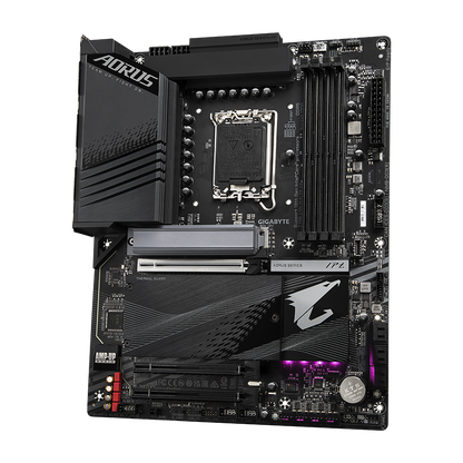 GIGABYTE Z790 AORUS ELITE AX (WiFi 6E) , Intel 13th 12th Series, LGA 1700/DDR5/PCIe 5.0/4xM.2 - ATX Gaming MotherBoard