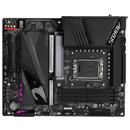 GIGABYTE Z790 AORUS ELITE AX (WiFi 6E) , Intel 13th 12th Series, LGA 1700/DDR5/PCIe 5.0/4xM.2 - ATX Gaming MotherBoard