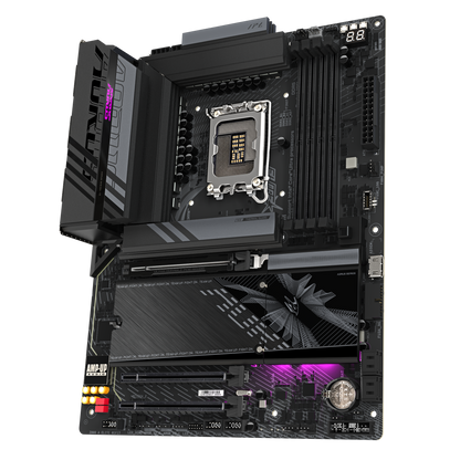 GIGABYTE Z890 AORUS ELITE WIFI7, Intel Core Ultra (Series 2), LGA 1851/DDR5/PCIe 5.0/4xM.2 - ATX Gaming MotherBoard
