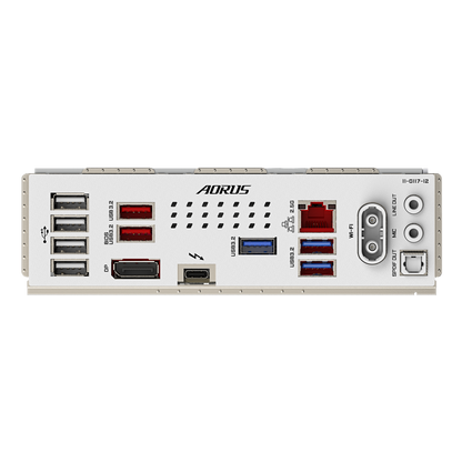 GIGABYTE Z890 AORUS ELITE WIFI7 ICE, Intel Core Ultra (Series 2), LGA 1851/DDR5/PCIe 5.0/4xM.2 - ATX Gaming MotherBoard