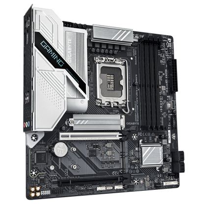 GIGABYTE Z890M GAMING X, Intel Core Ultra (Series 2), LGA 1851/DDR5/PCIe 5.0/3xM.2 - mATX Gaming MotherBoard